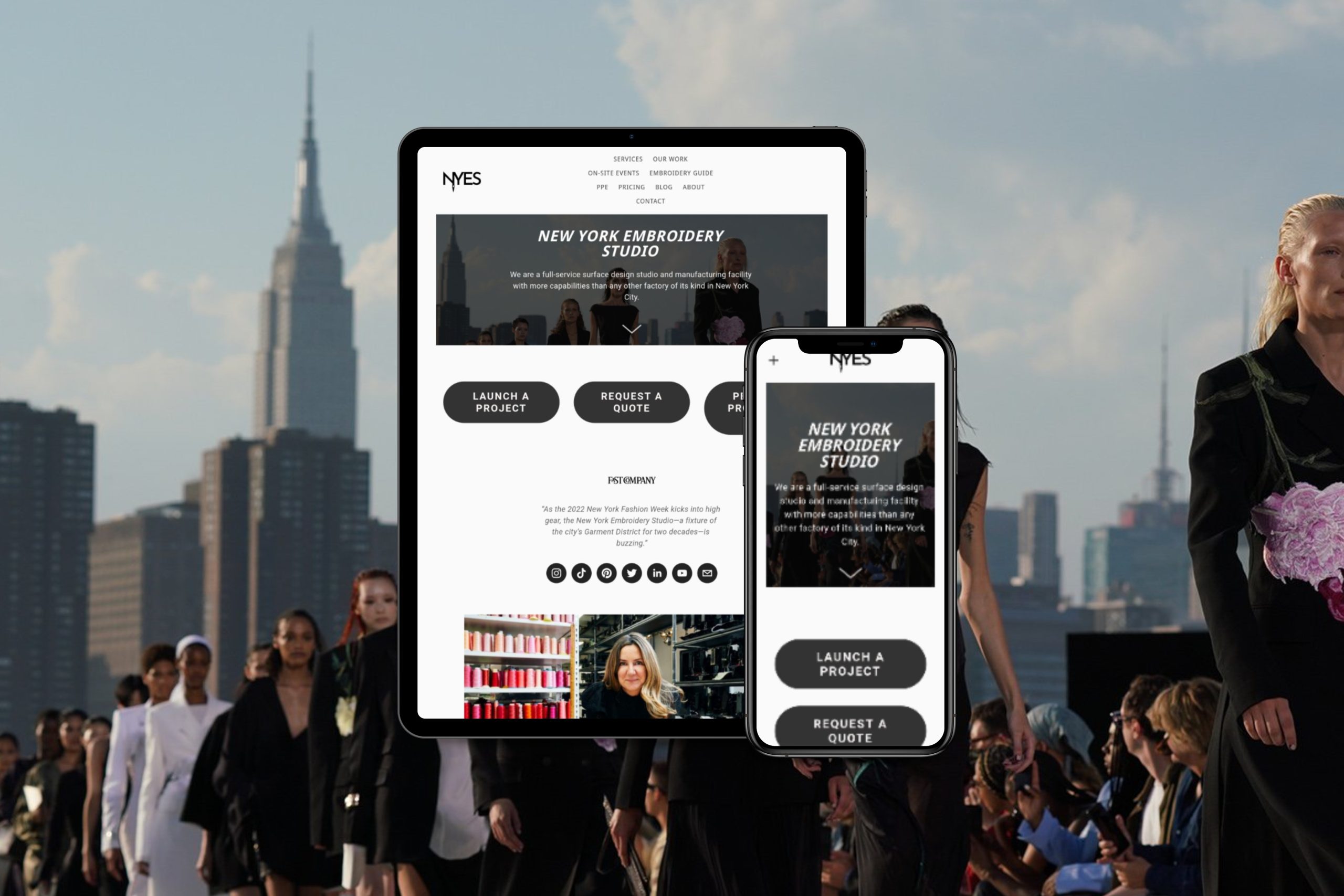 NYES website