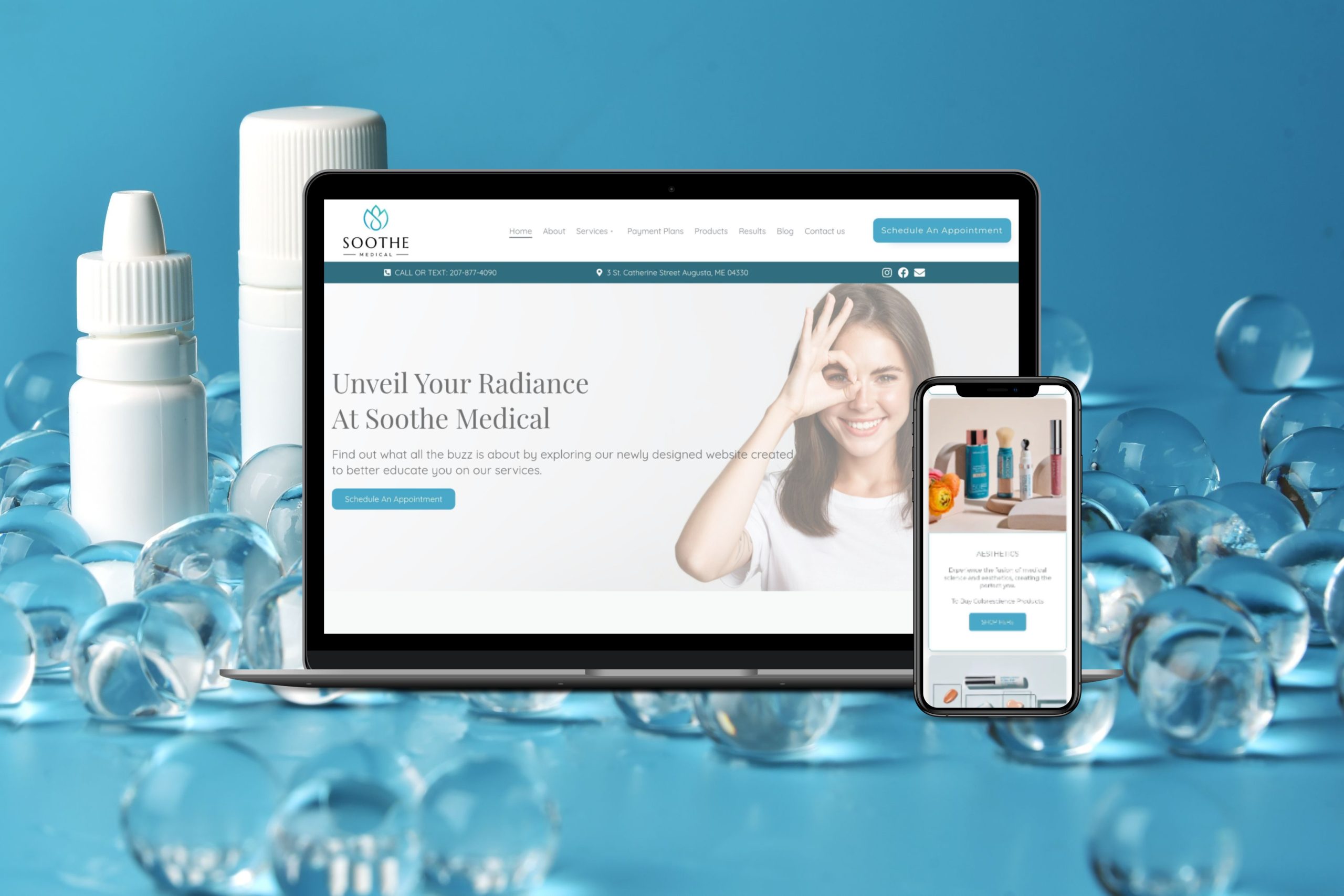 Soothe Medical website