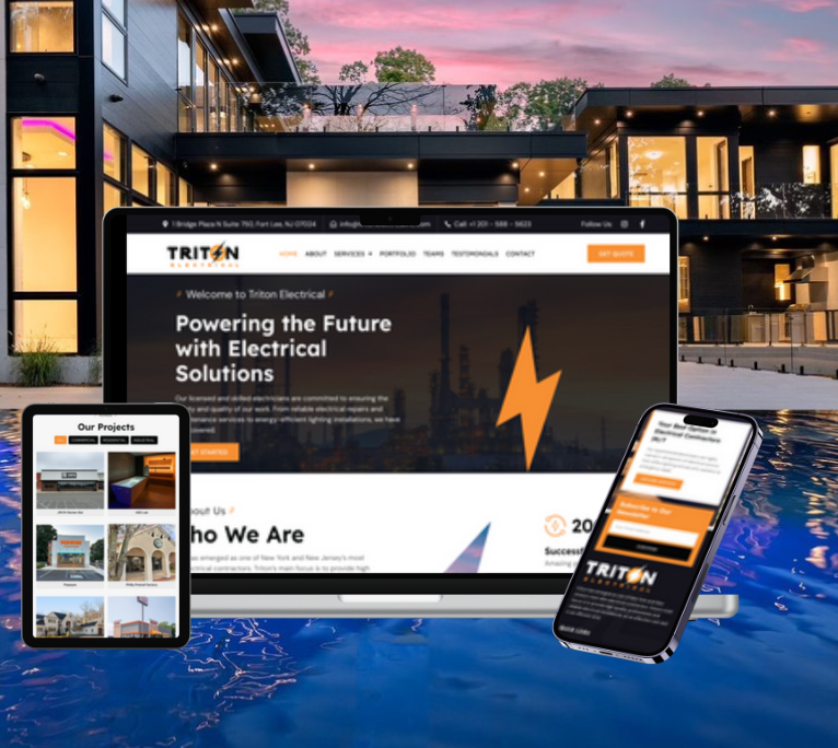 Triton Electrical Inc website