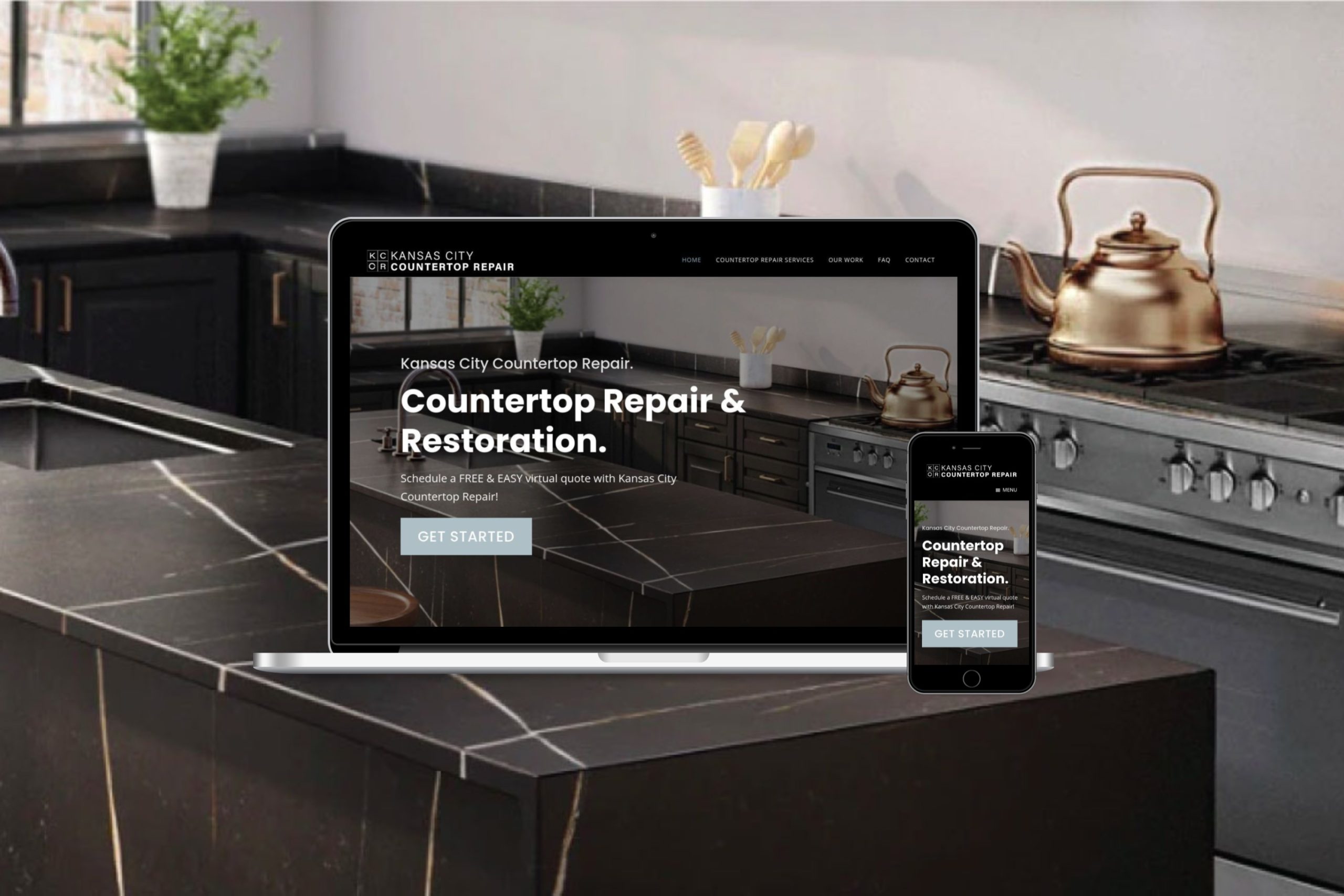 Kansas City Countertop Repair website