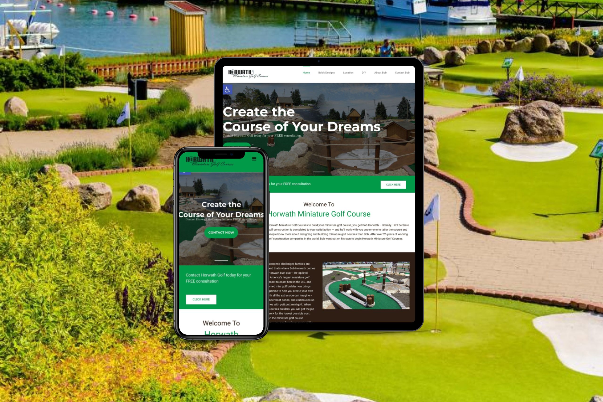 Horwath Golf website