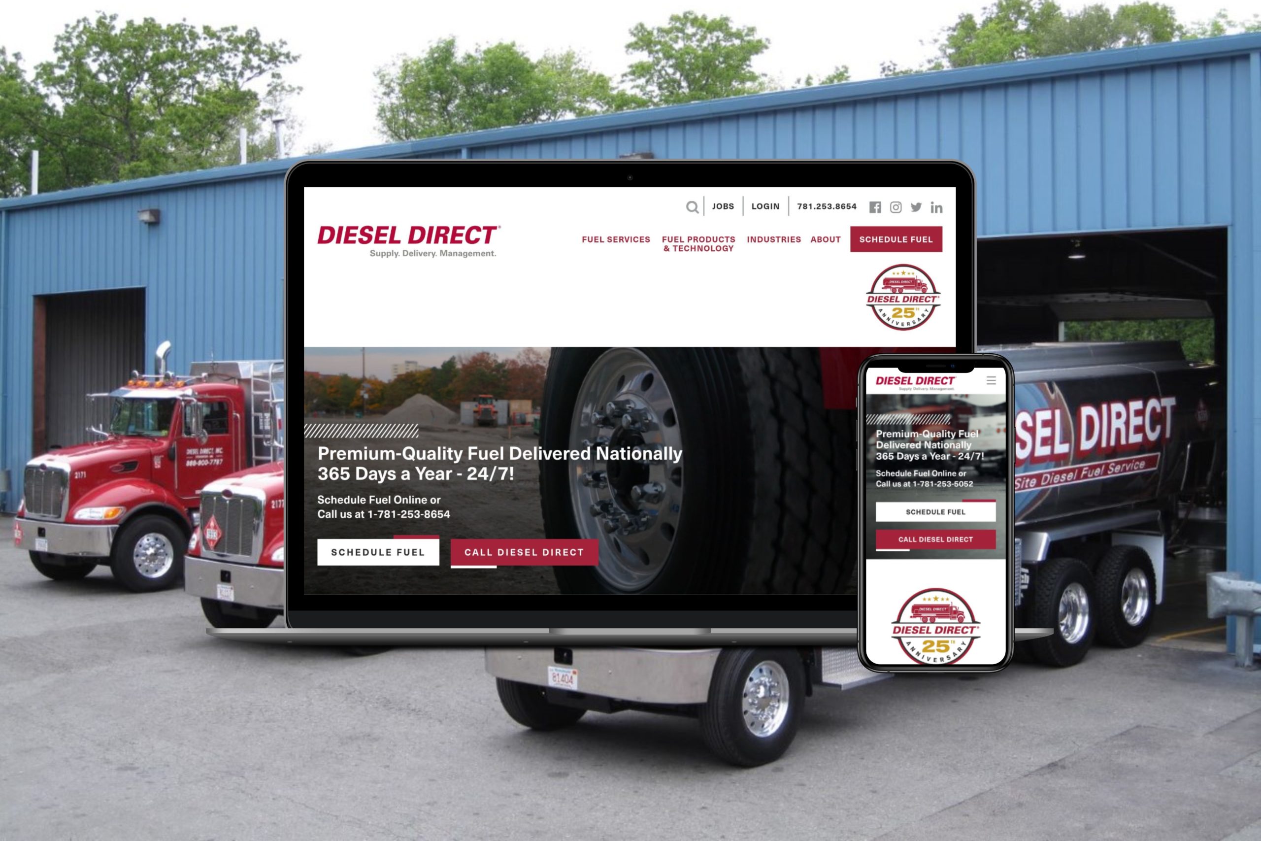 Diesel Direct website