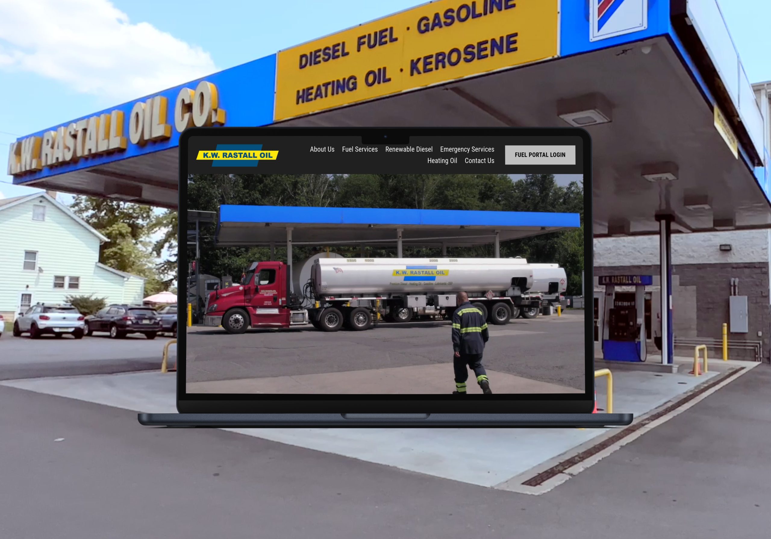 Rastall Oil website