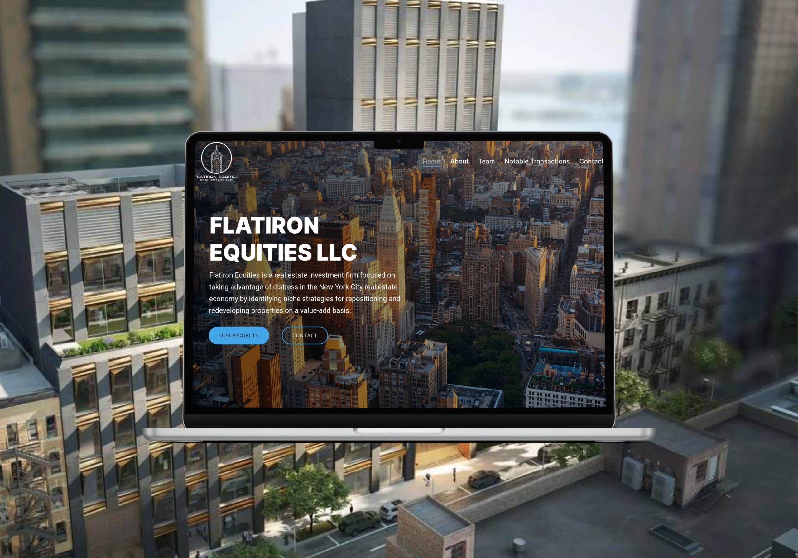 Flatiron Equities website