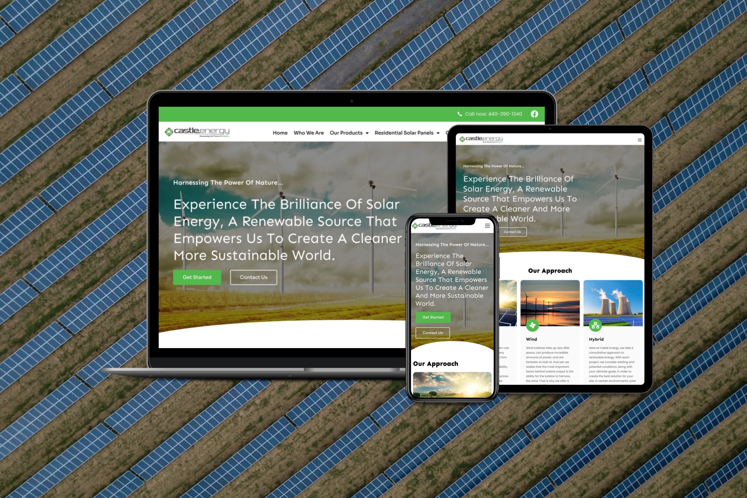 Castle Energy website