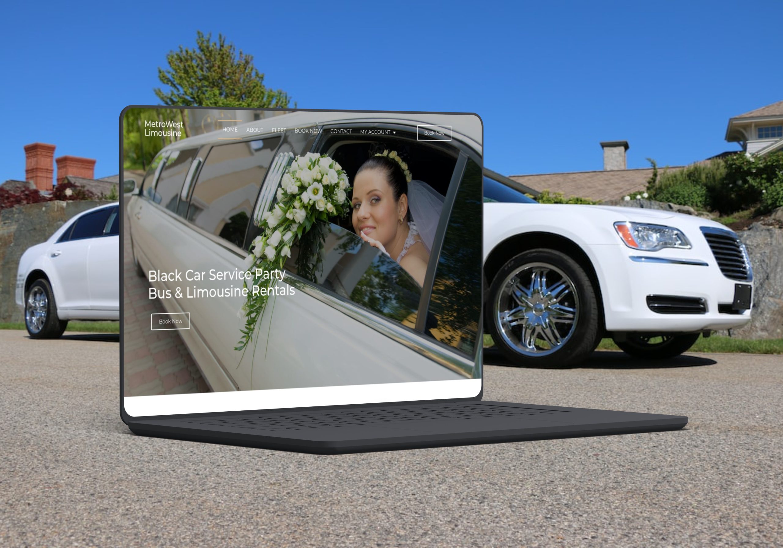 Metrowest Limousine website