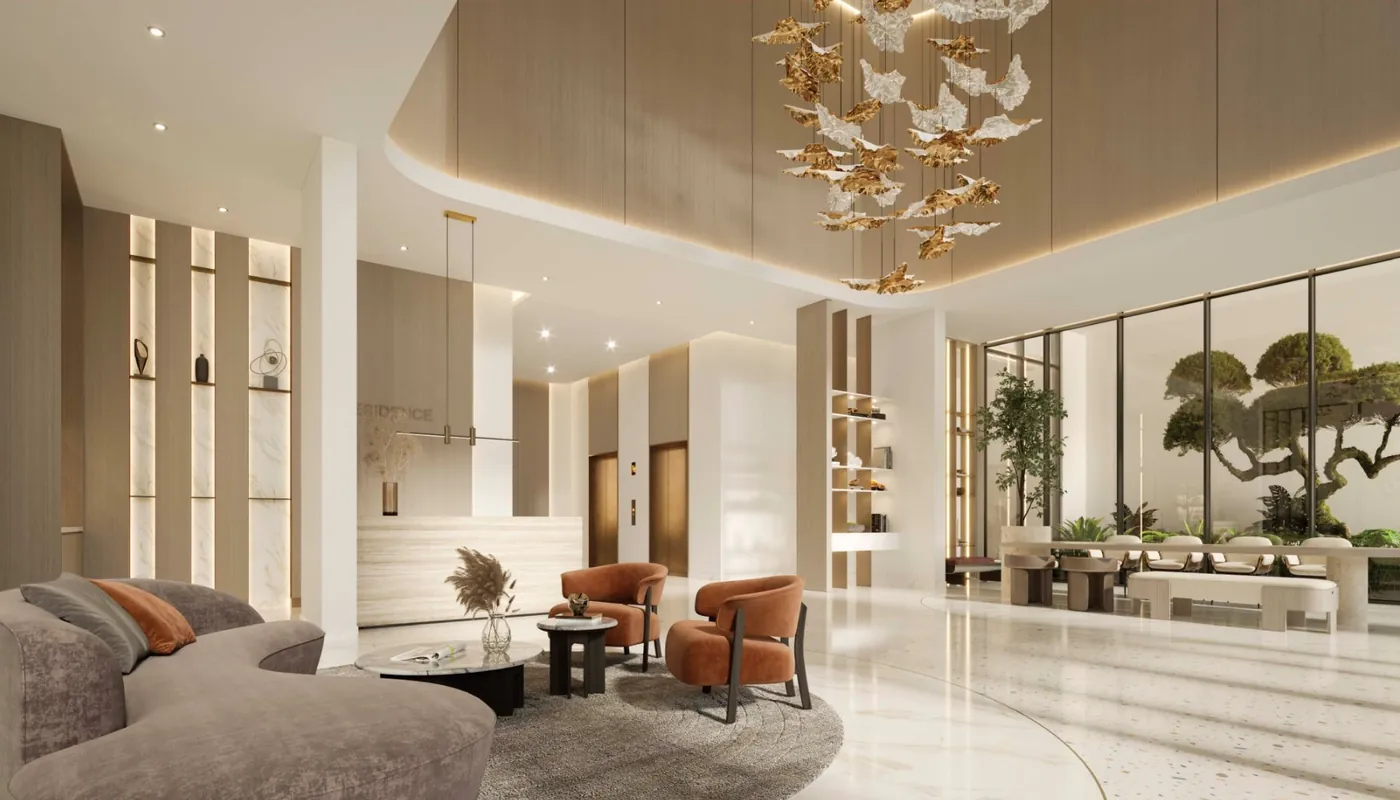 The lobby