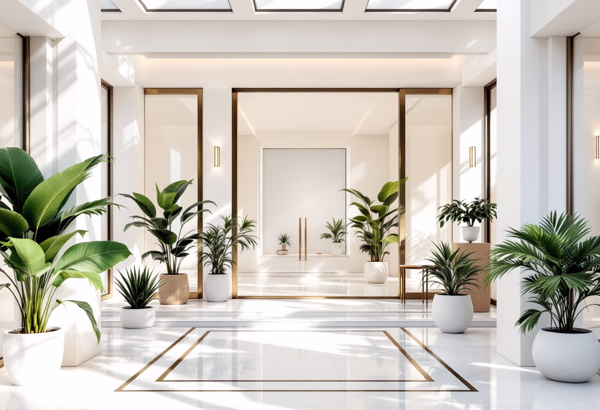 image of a stylish living room setup (for a furniture store)