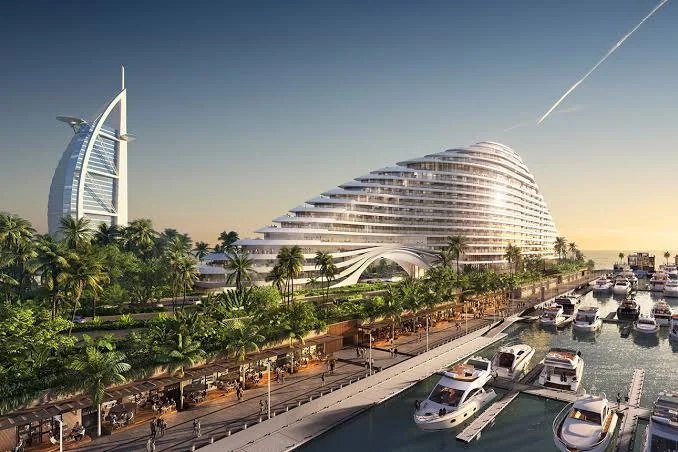 Luxury Waterfront Development Concept Render