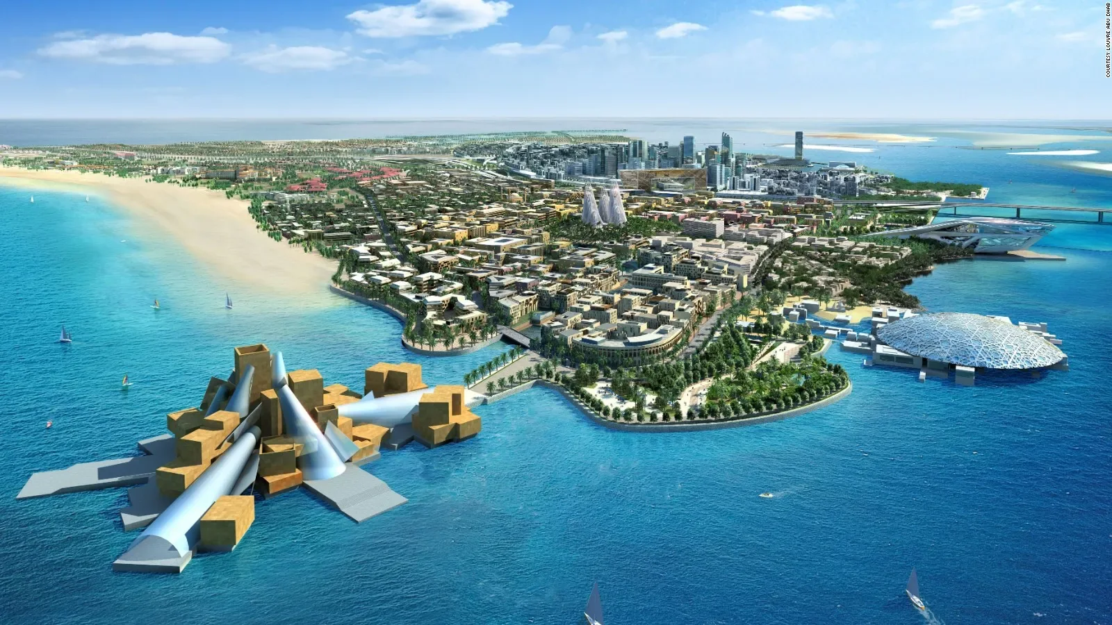 Saadiyat Island — Concept Render