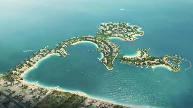Ras Al Khaimah — Island Master Plan (Concept Render)