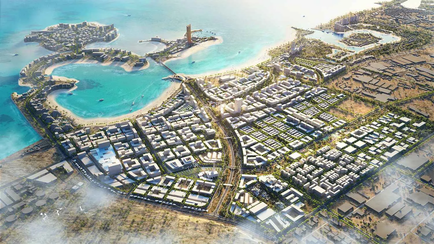 Ras Al Khaimah — Coastal Master Plan (Concept Render)