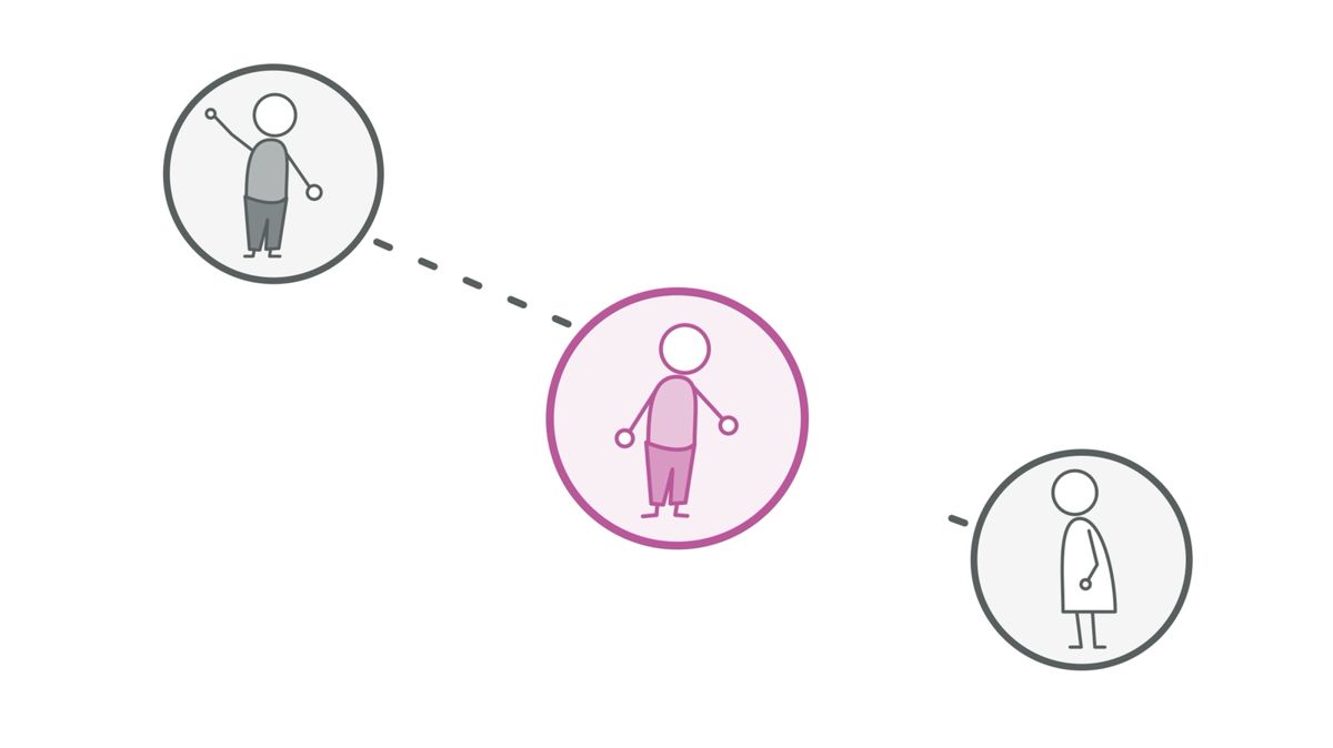 Teacher character from the Department for Education Early Career Teachers module