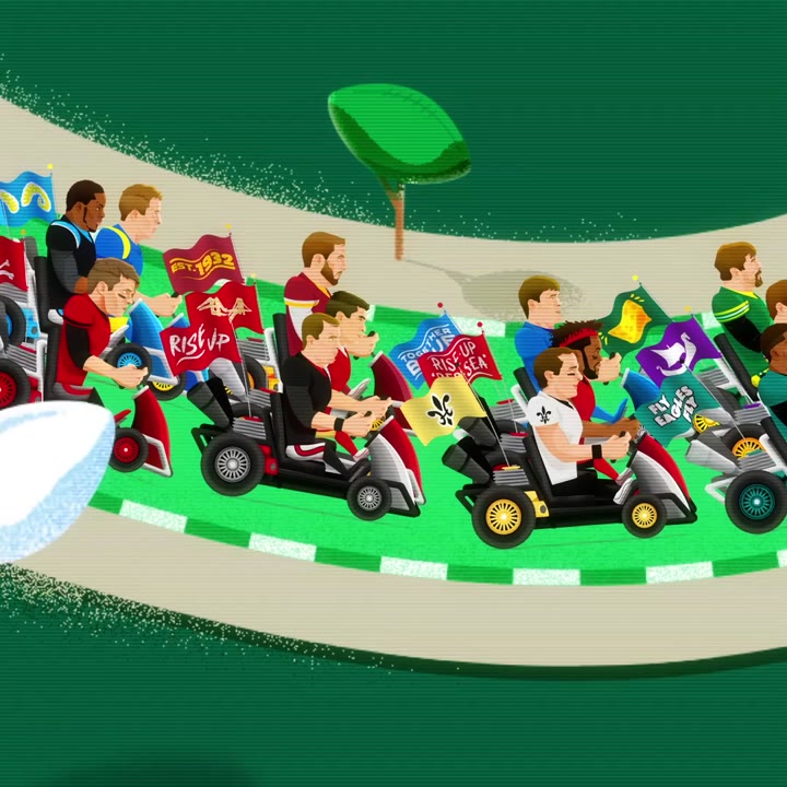 3D character cast from the Go GoTown trailer