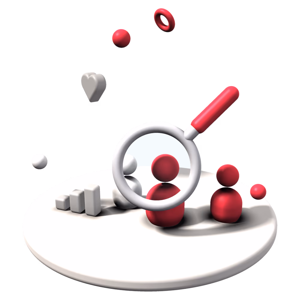 You see leads, not vanity metrics
