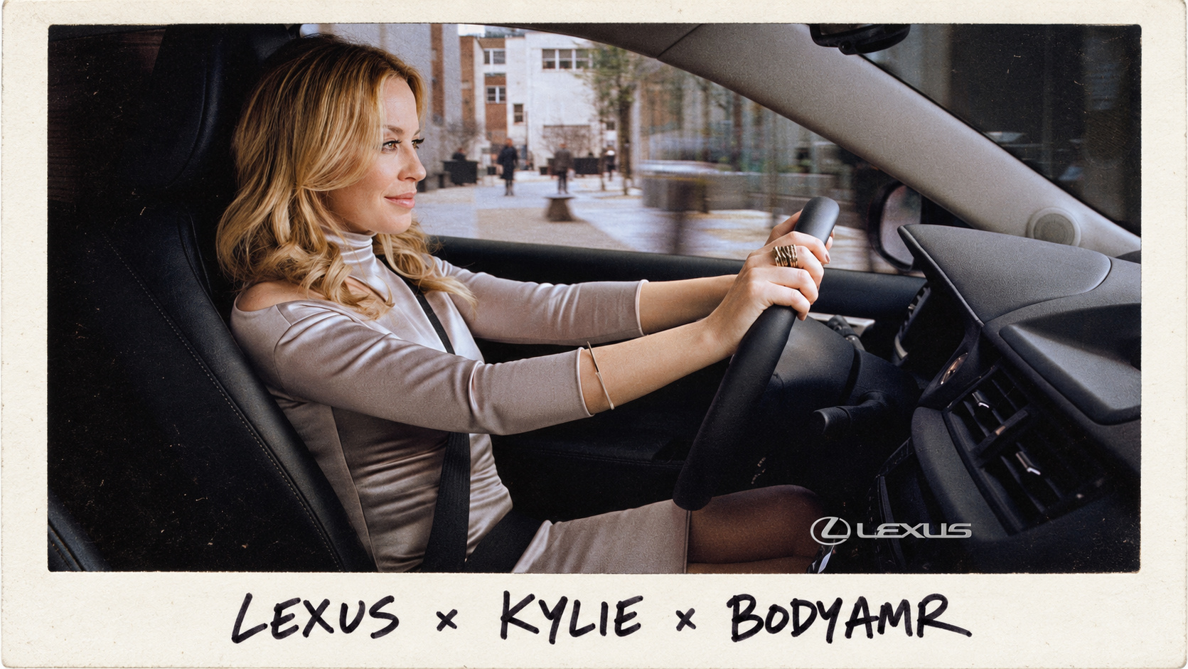 LEXUS × KYLIE × BODYAMR campaign photograph