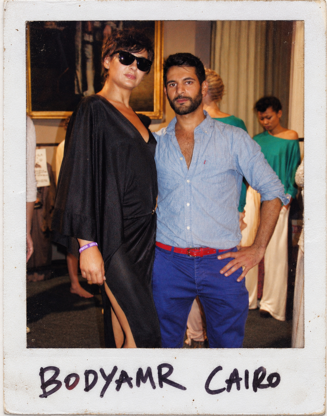 BODYAMR backstage Polaroid 9