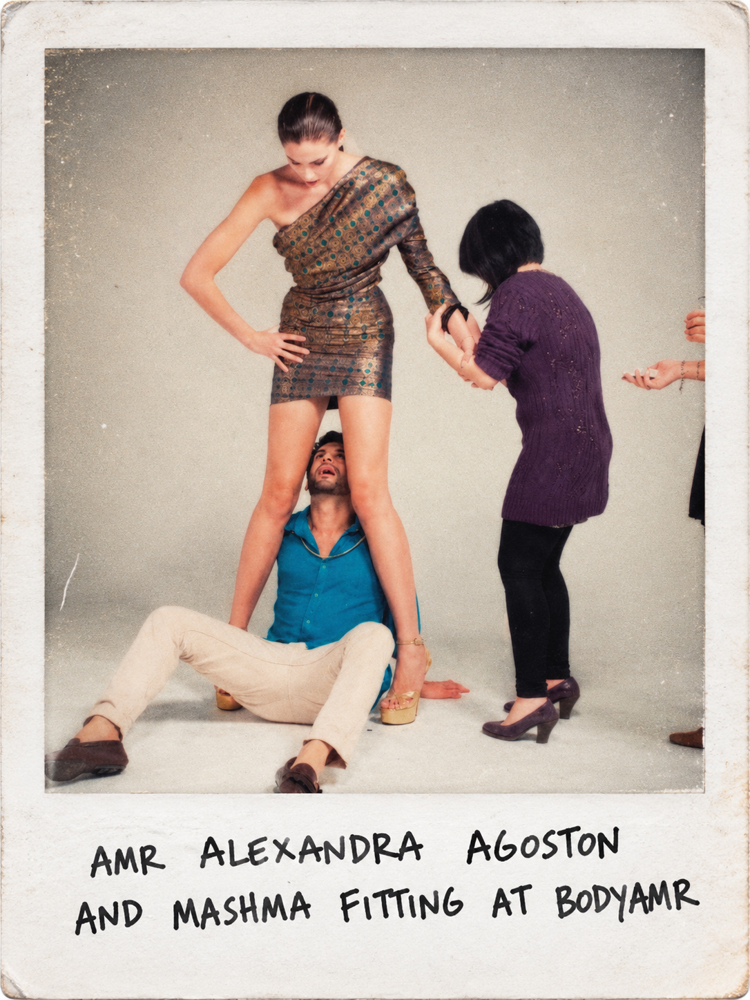 BODYAMR backstage Polaroid 8