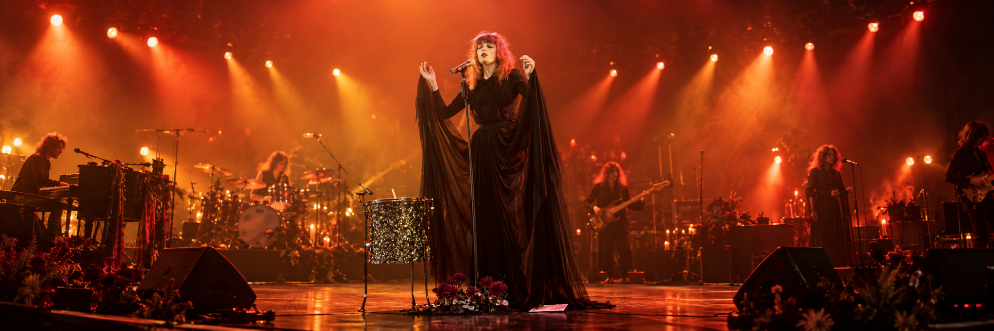 Florence Welch performing in BODYAMR