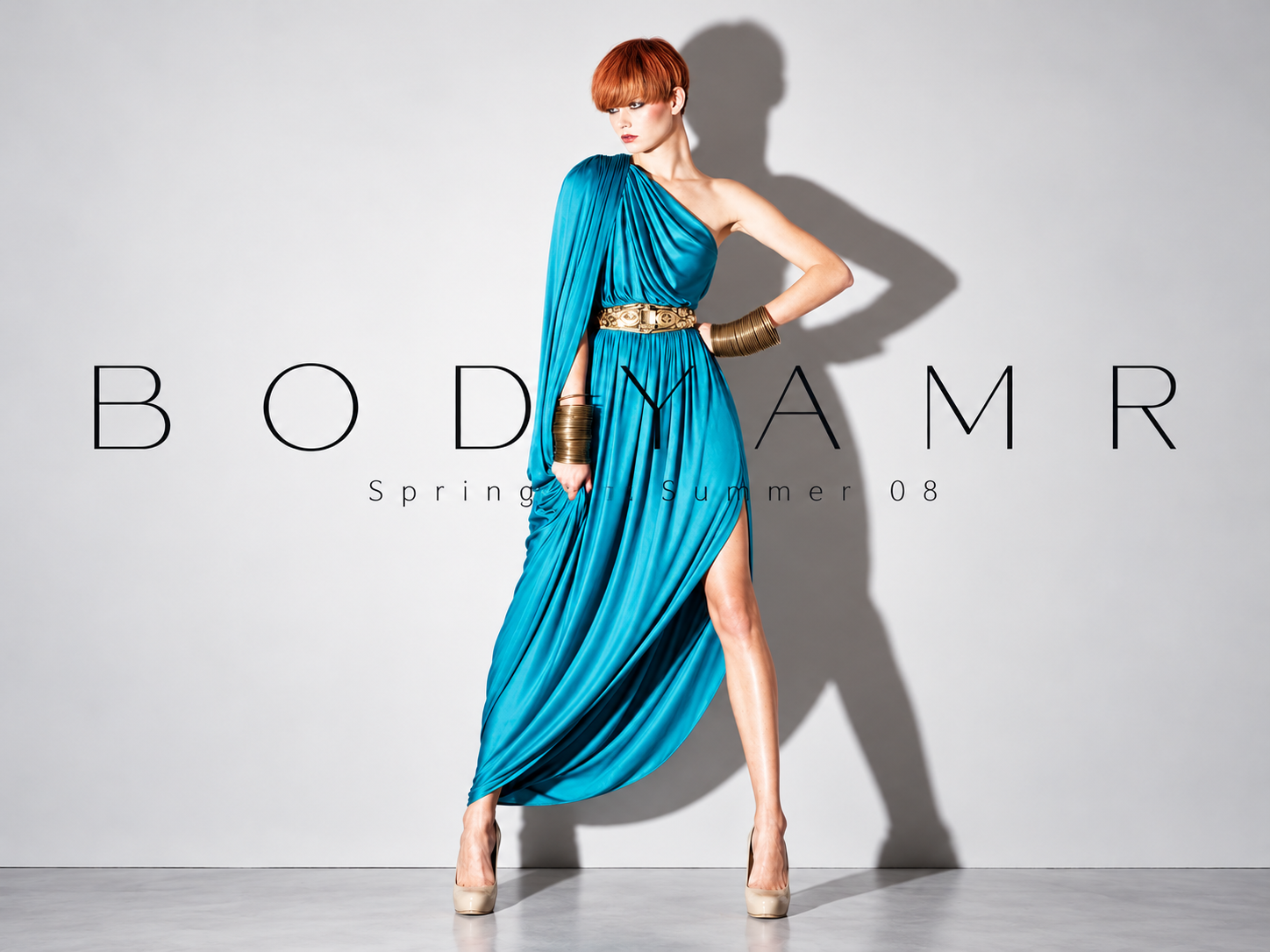 BODYAMR Spring Summer 2008 lookbook, ivory ensemble