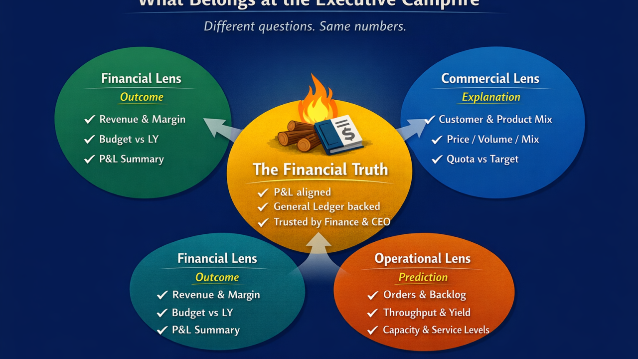 What Belongs at the Executive Campfire?