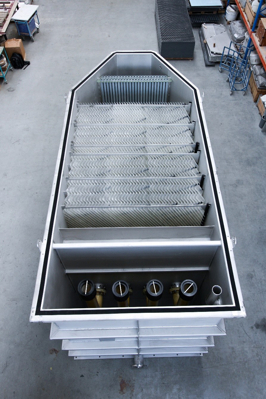Cross Flow Interceptors for Envorem sludge treatment
