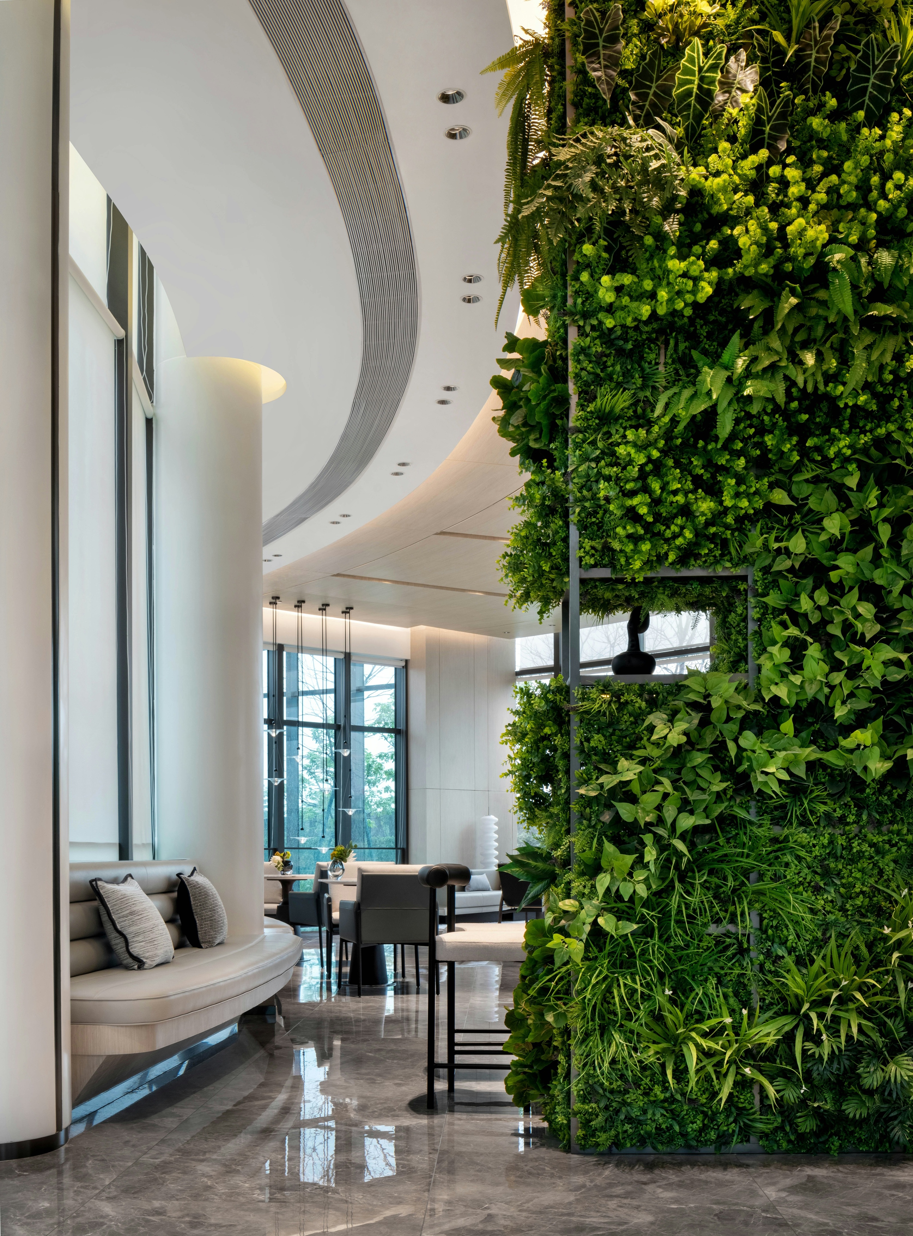 Hotel lobby