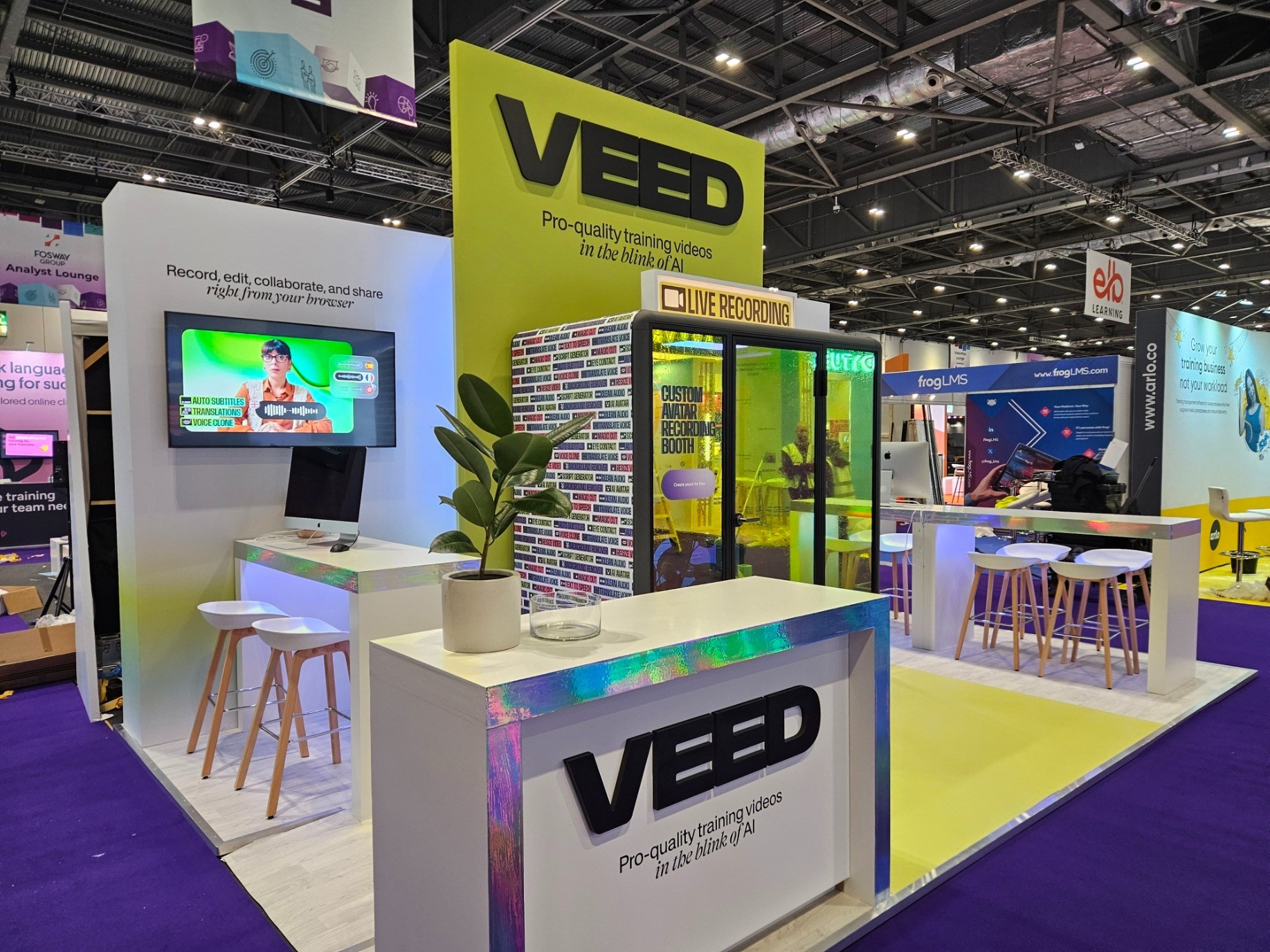 VEED exhibition stand overview
