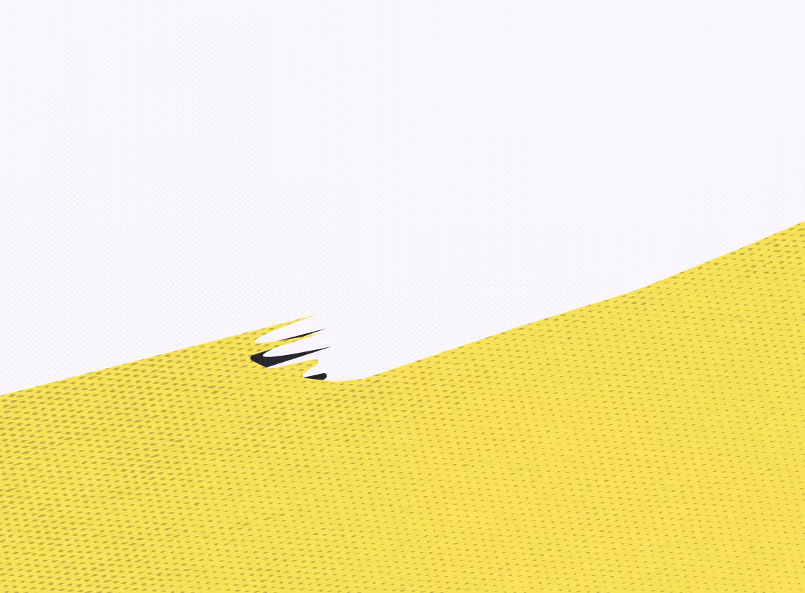 Yellow section divider
