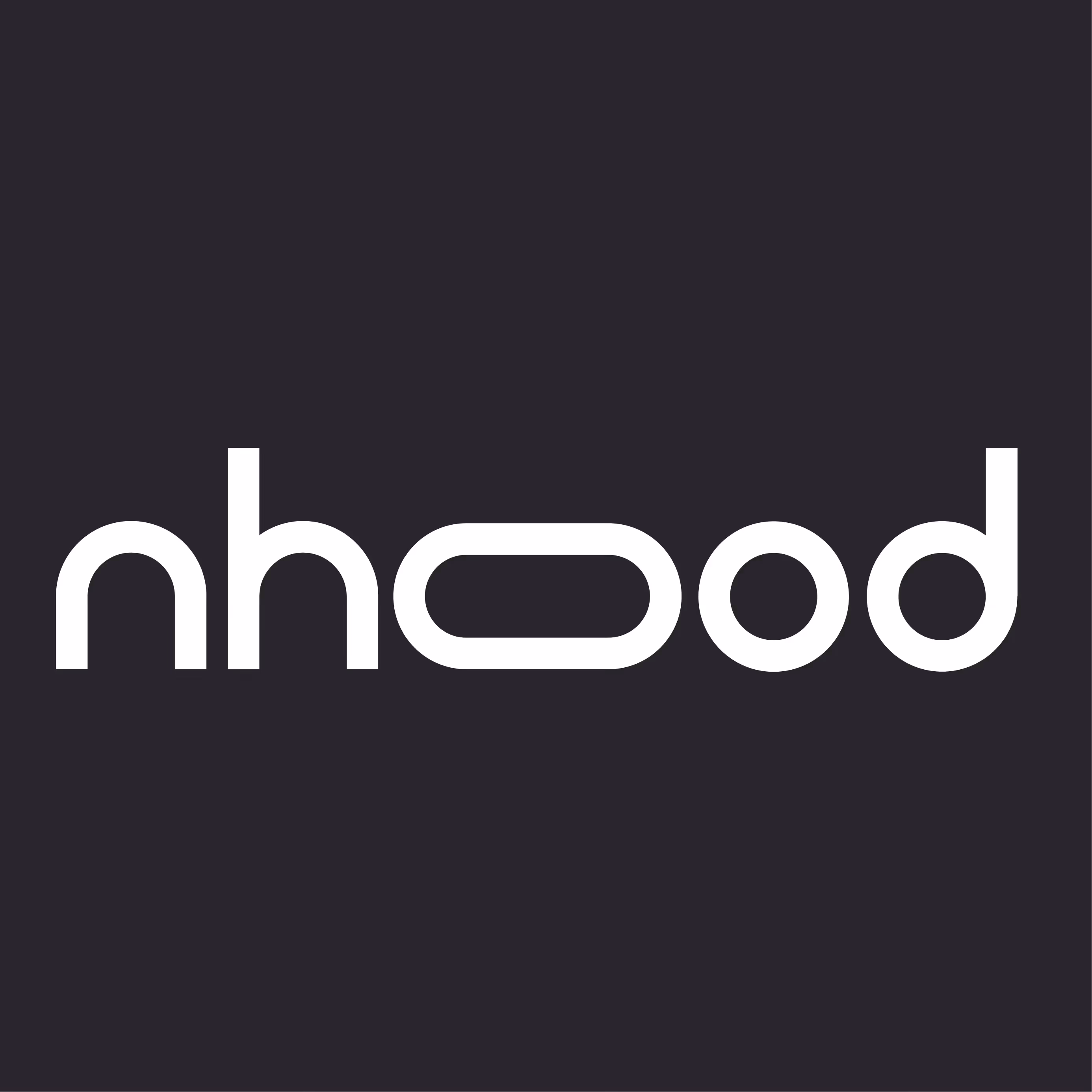 Logo Nhood, client OneFlash centres commerciaux