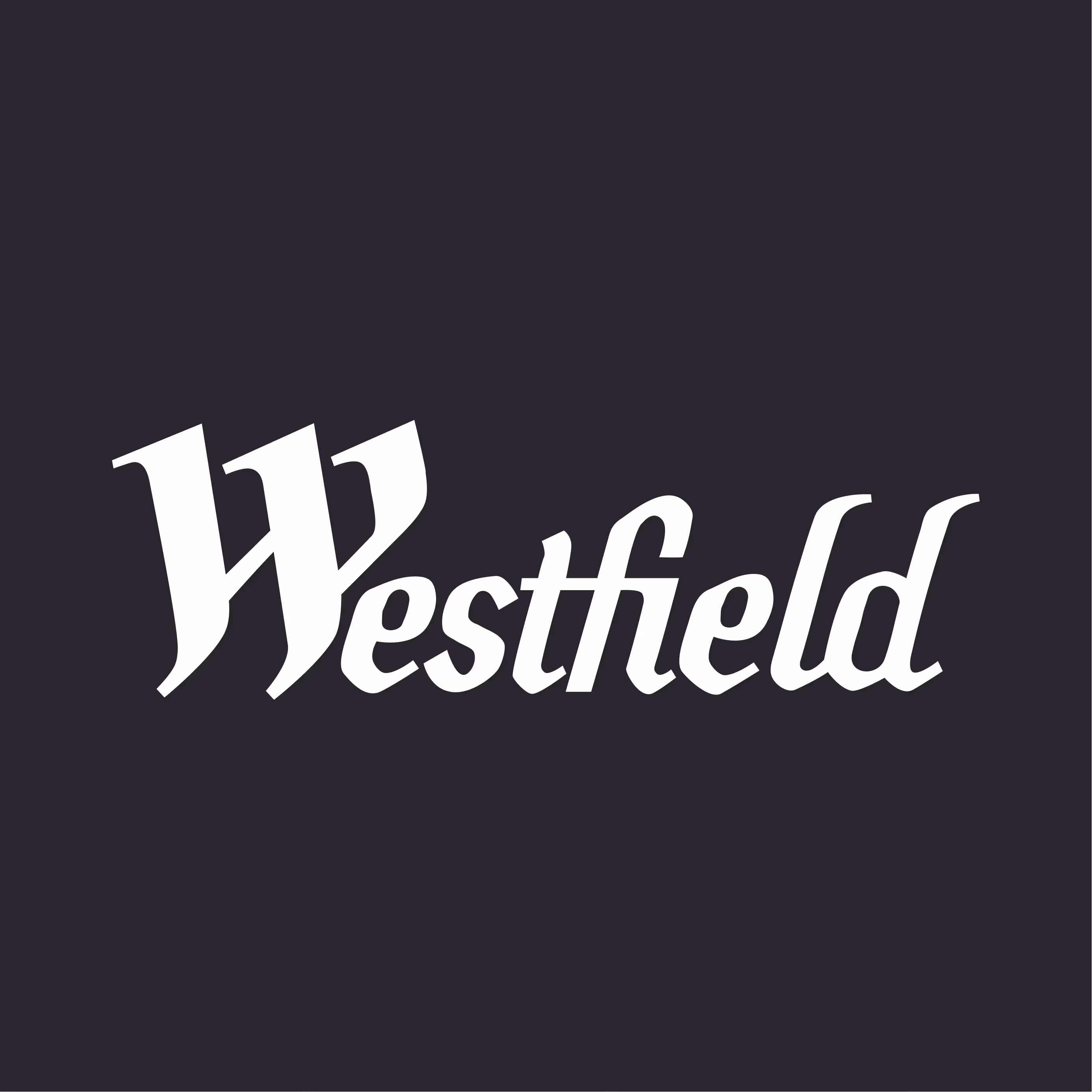 Logo Westfield, partenaire bornes OneFlash