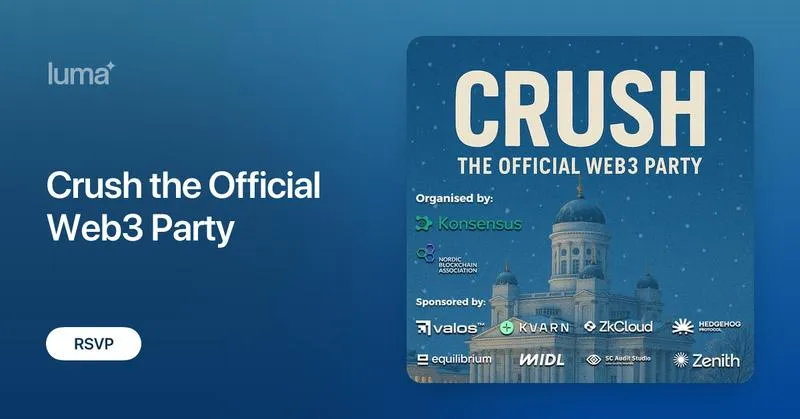 Crush After Party — Helsinki, 2025