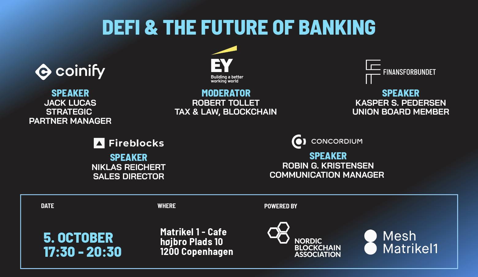 DeFi and The Future of Banking — Copenhagen, 2023
