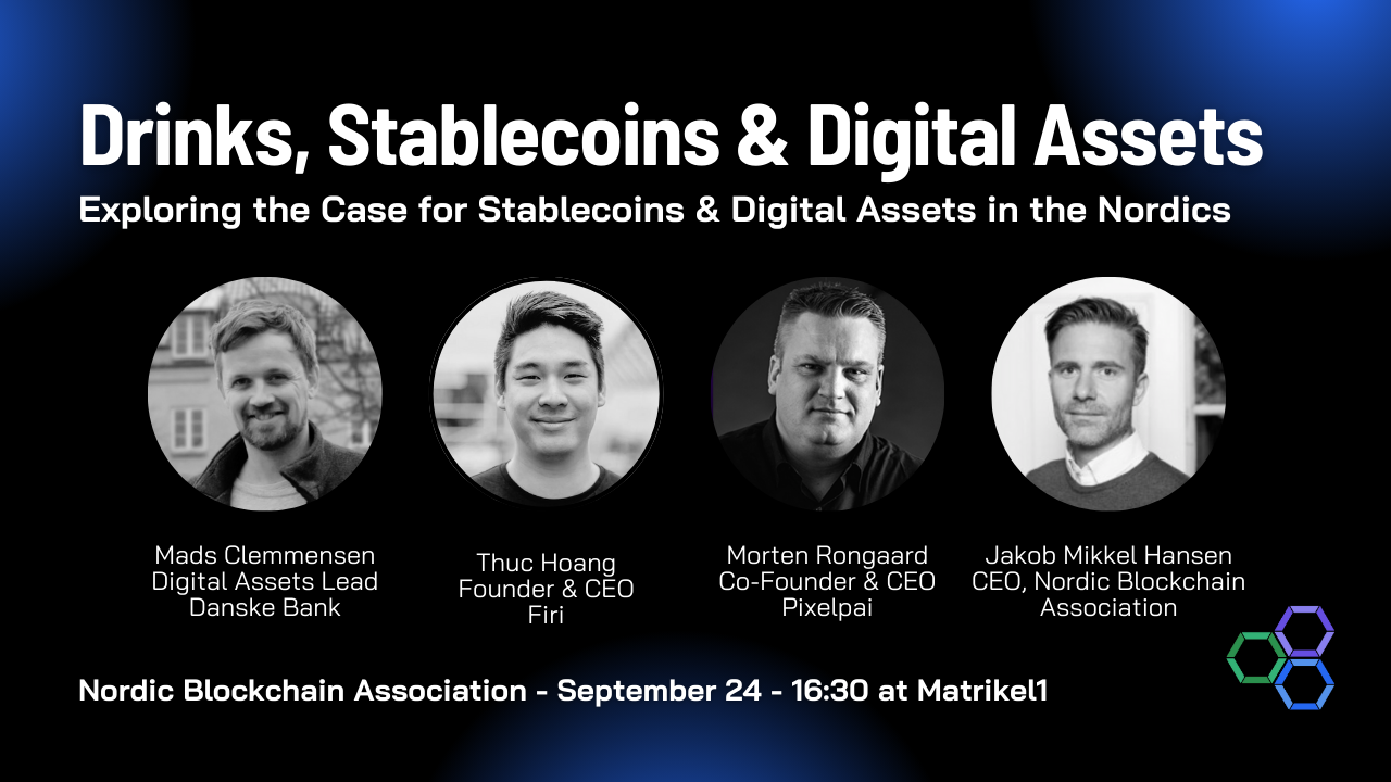 Drinks, Stablecoins & Digital Assets — Copenhagen, 2025