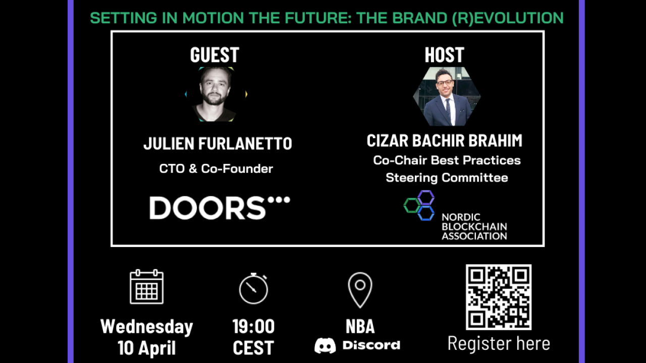 Nordic Blockchain Bytes - The Bran (R)evolution with Doors3 — online, 2024
