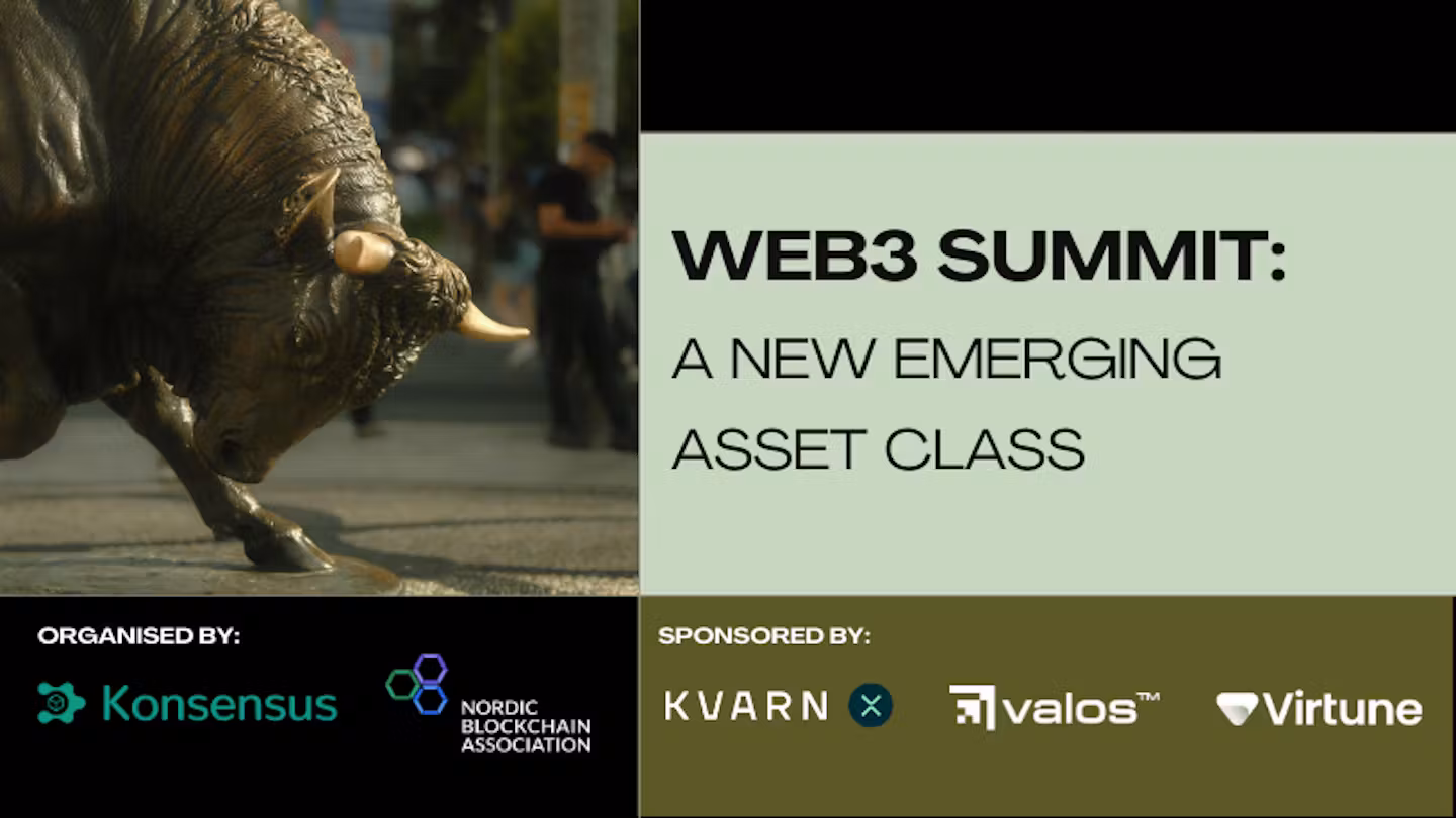 WEB3 Summit — Helsinki, 2025
