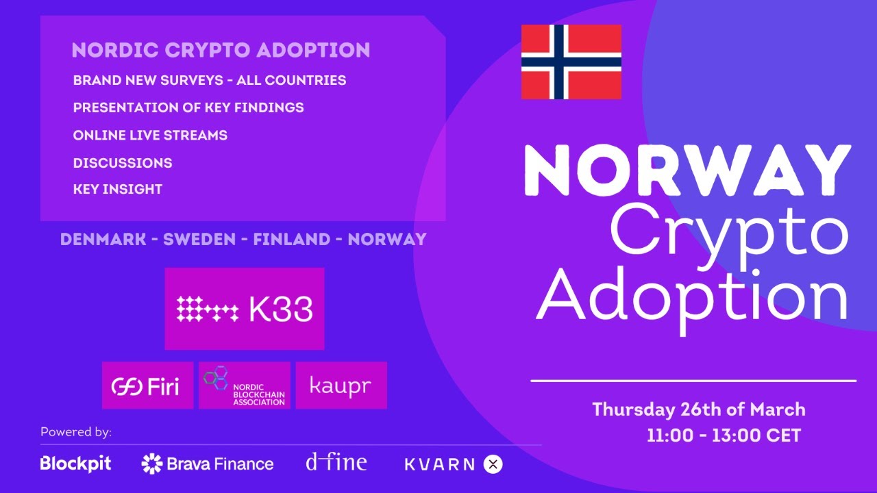 Nordic Crypto Adoption - NORWAY 2026 Live