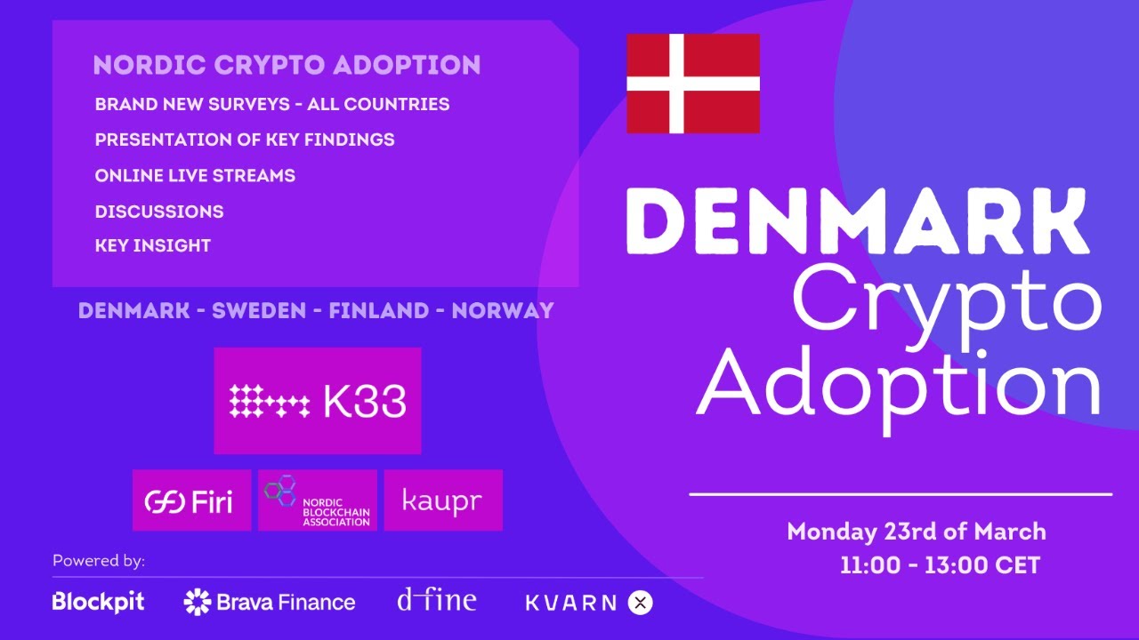 Nordic Crypto Adoption - DENMARK 2026 Live