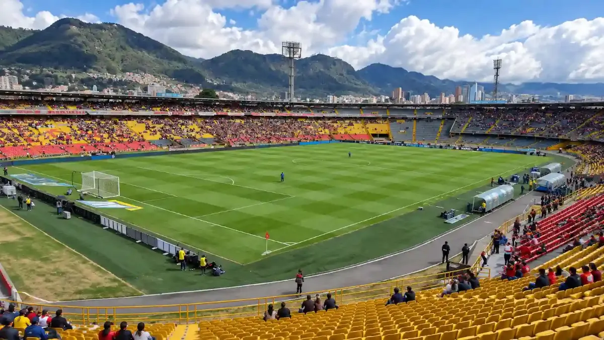 Estadio Nemesio Camacho El Campín en Bogotá
