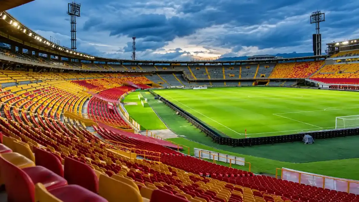 Estadio El Campín de Bogotá, escenario de conciertos masivos