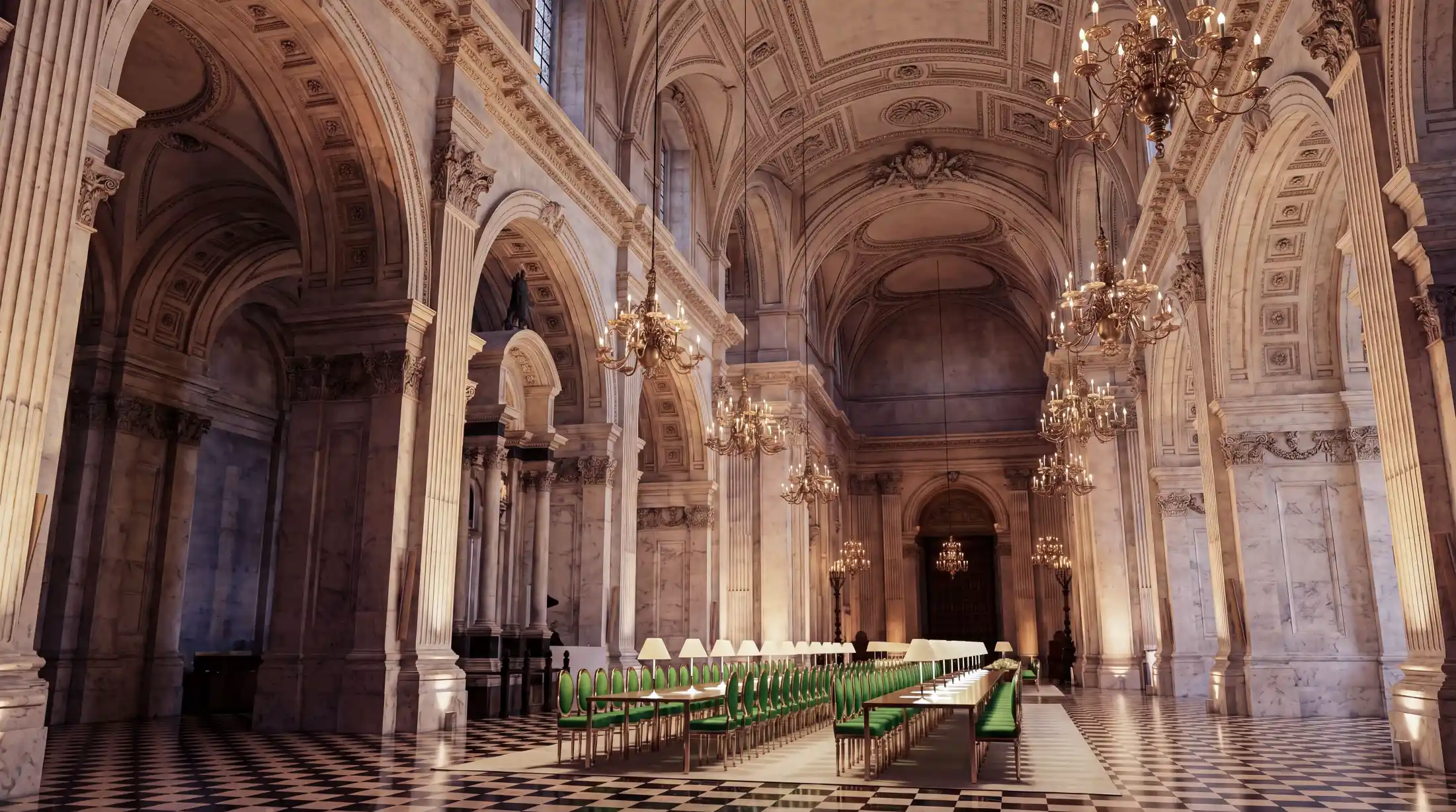 St Paul's event render