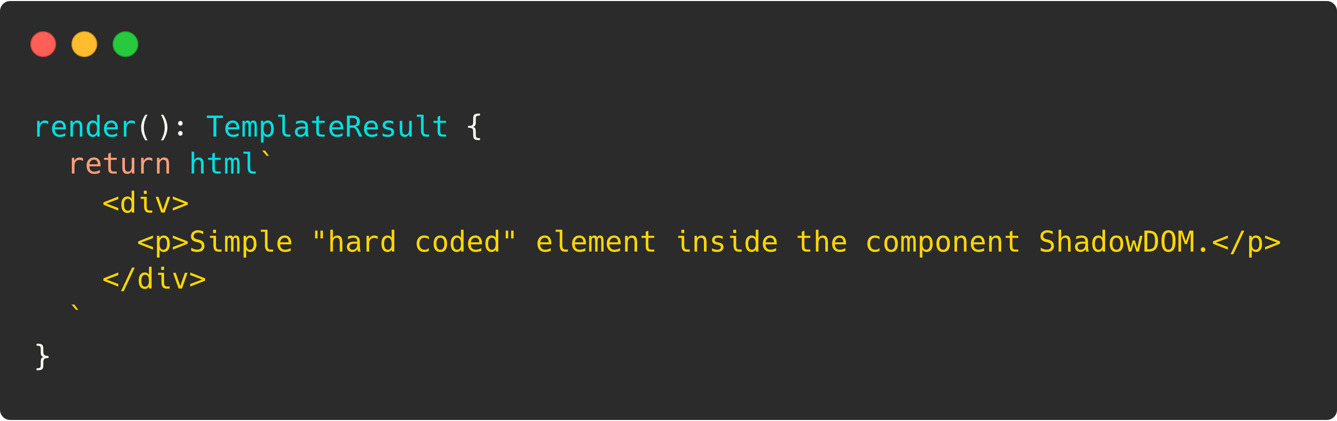 Code on a black screen