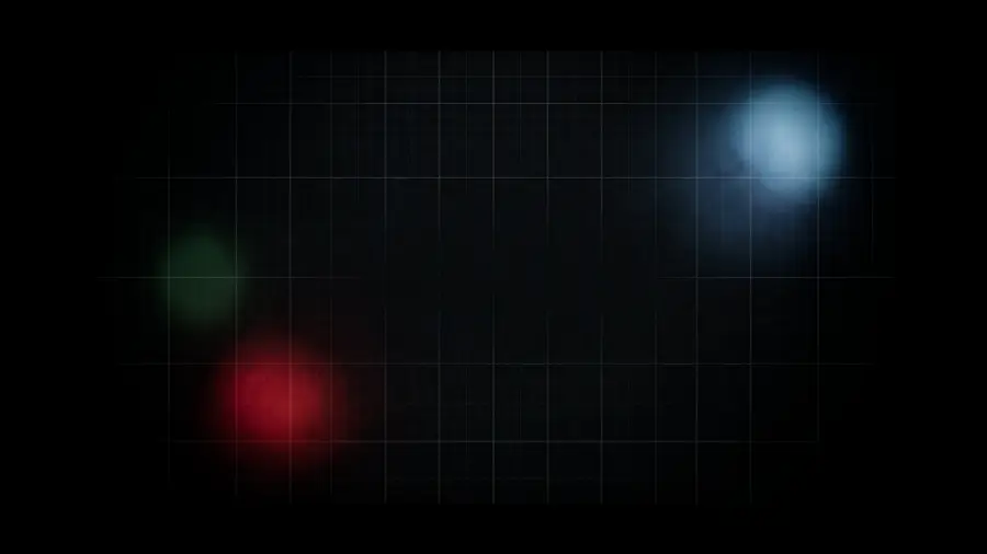 Two typewriter lines: one with a blinking cursor, one whose newest letters arrive in red