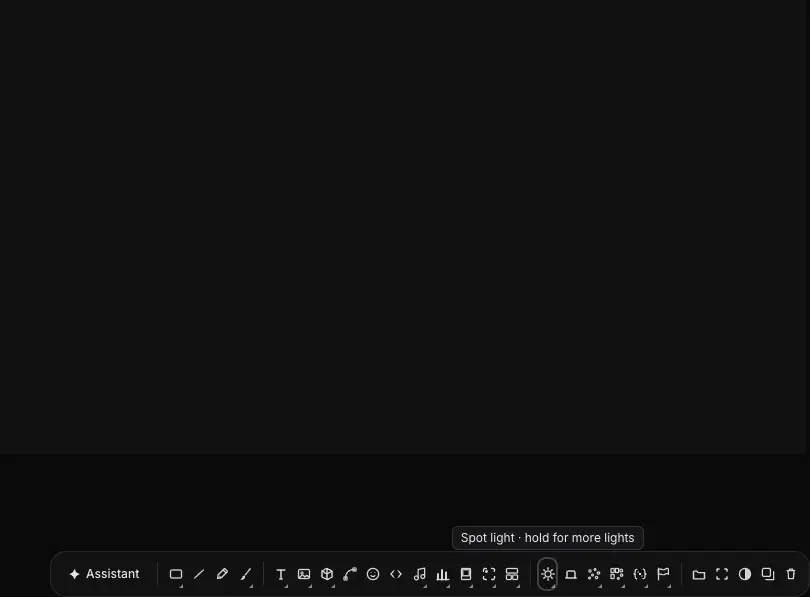Clicking the Rectangle tool, then dragging on the canvas to draw a rectangle to size