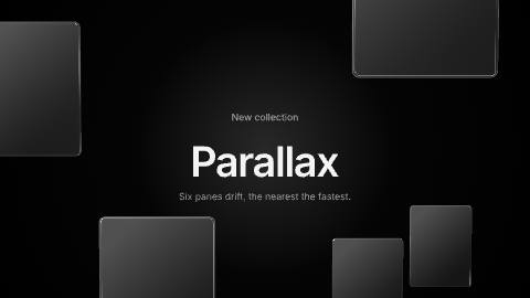 Parallax gallery template