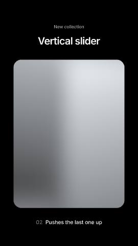 Vertical slider template