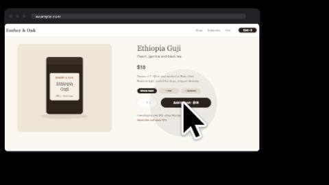 Click-through demo template