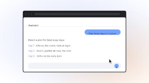 Ask anything template in Paraplex