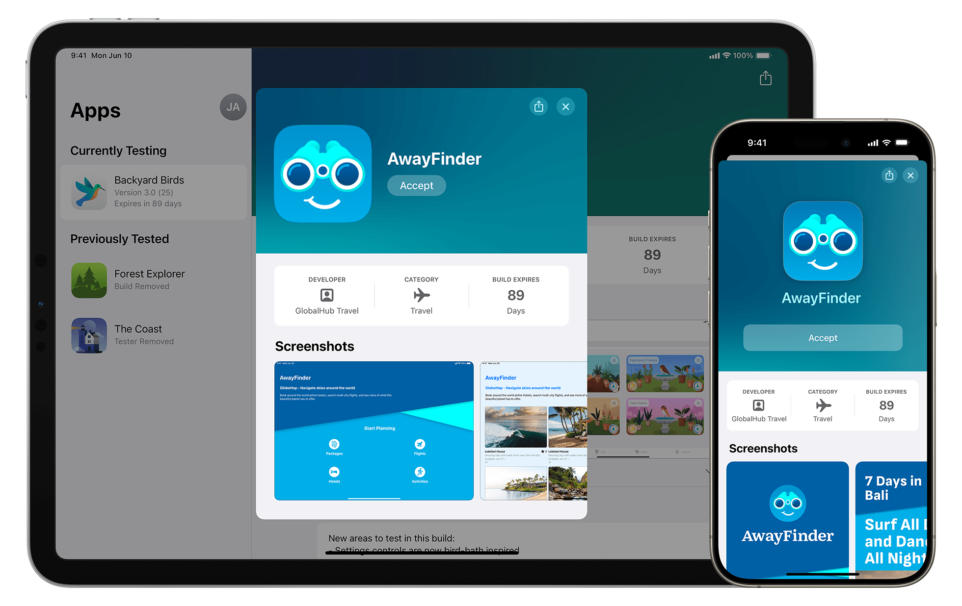 The TestFlight app