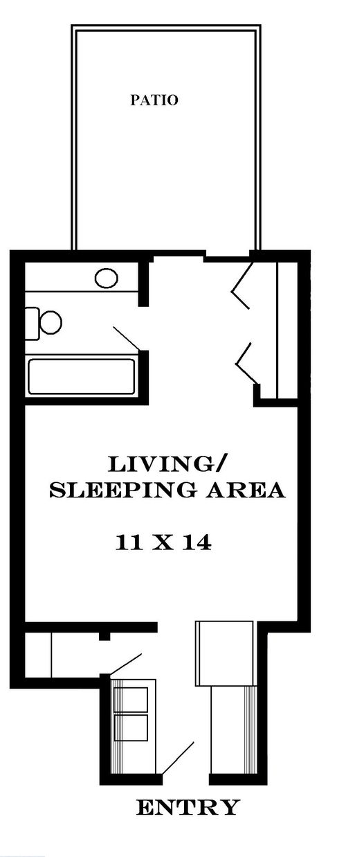 Meadowbrook Studio Layout